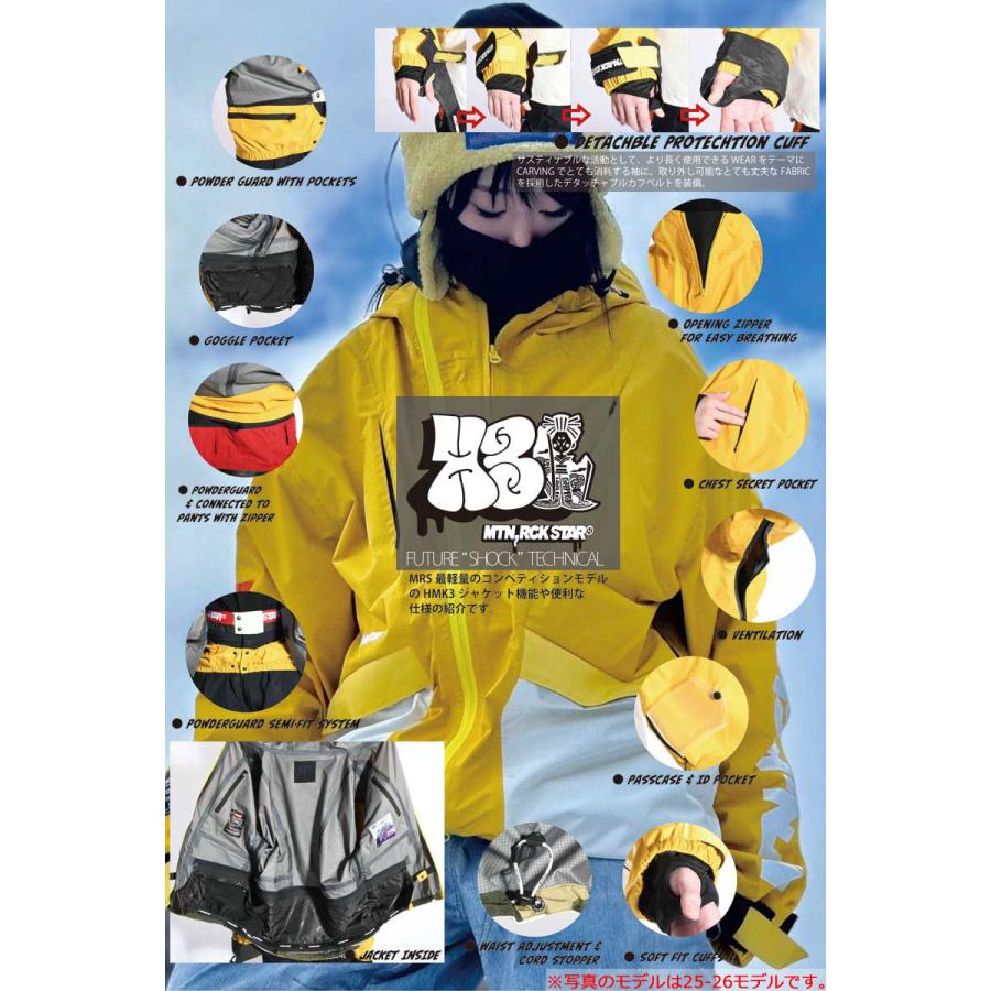 26-27 MOUNTAIN ROCK STAR/マウンテンロックスター HARUMAKI 3 jacket