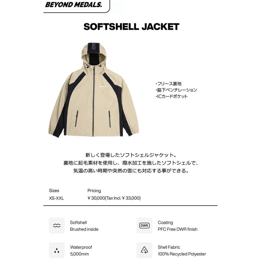25-26 BEYOND MEDALS/ビヨンドメダルズ SOFTSHELL jacket メンズ