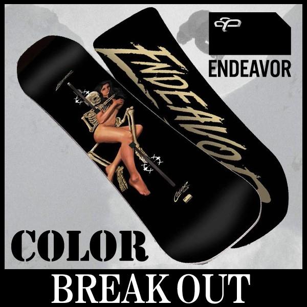 17-18 ENDEAVOR/エンデバー COLOR カラー メンズ 板 スノーボード 2018