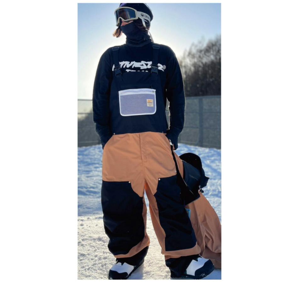 24-25 PLAN-B/プランビー WORKER BIB pant メンズ レディース