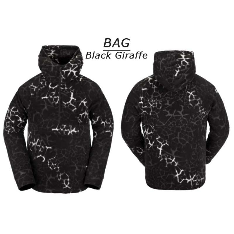 即出荷 22-23 VOLCOM/ボルコム V-SCIENCE FLEECE 1/2 zip メンズ