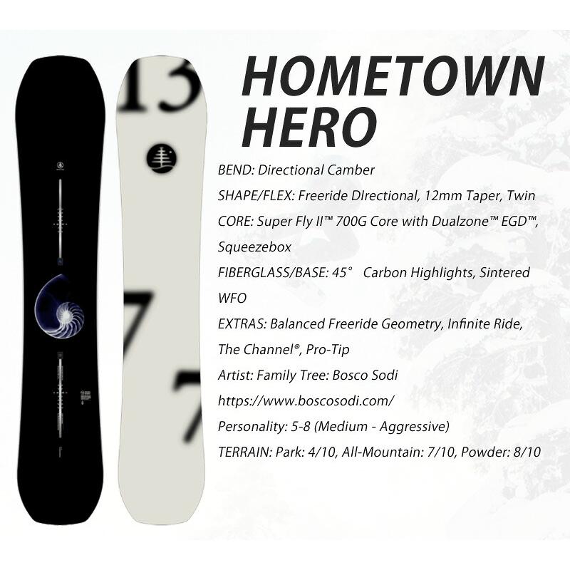 BURTON（バートン） 26-27 BURTON/バートン HOMETOWN HERO メンズ