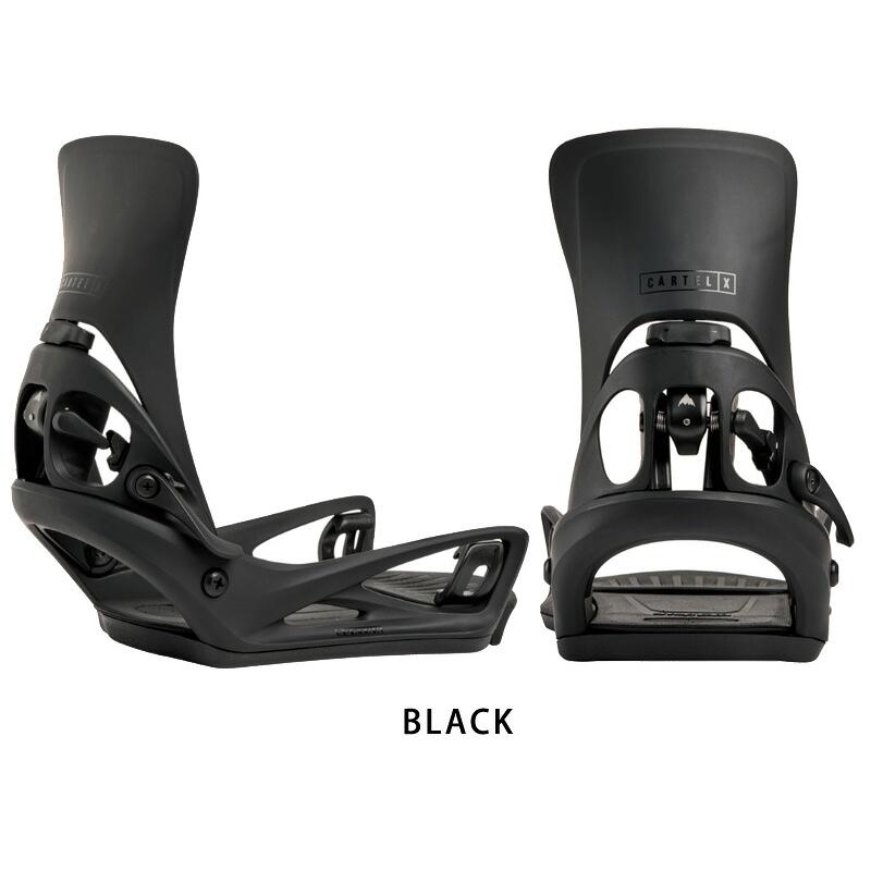 Burton ビンディング CARTEL Reflex Mサイズ ブラック BURTON（バートン） 26-27 BURTON/バートン STEP ON CARTEL X Re Flex