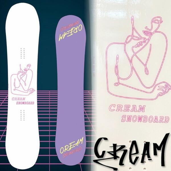 スノーボード CREAM_SB FLASH BACK 152cm CREAM SB / クリーム FLASH BACK men's メンズ レディース 国産