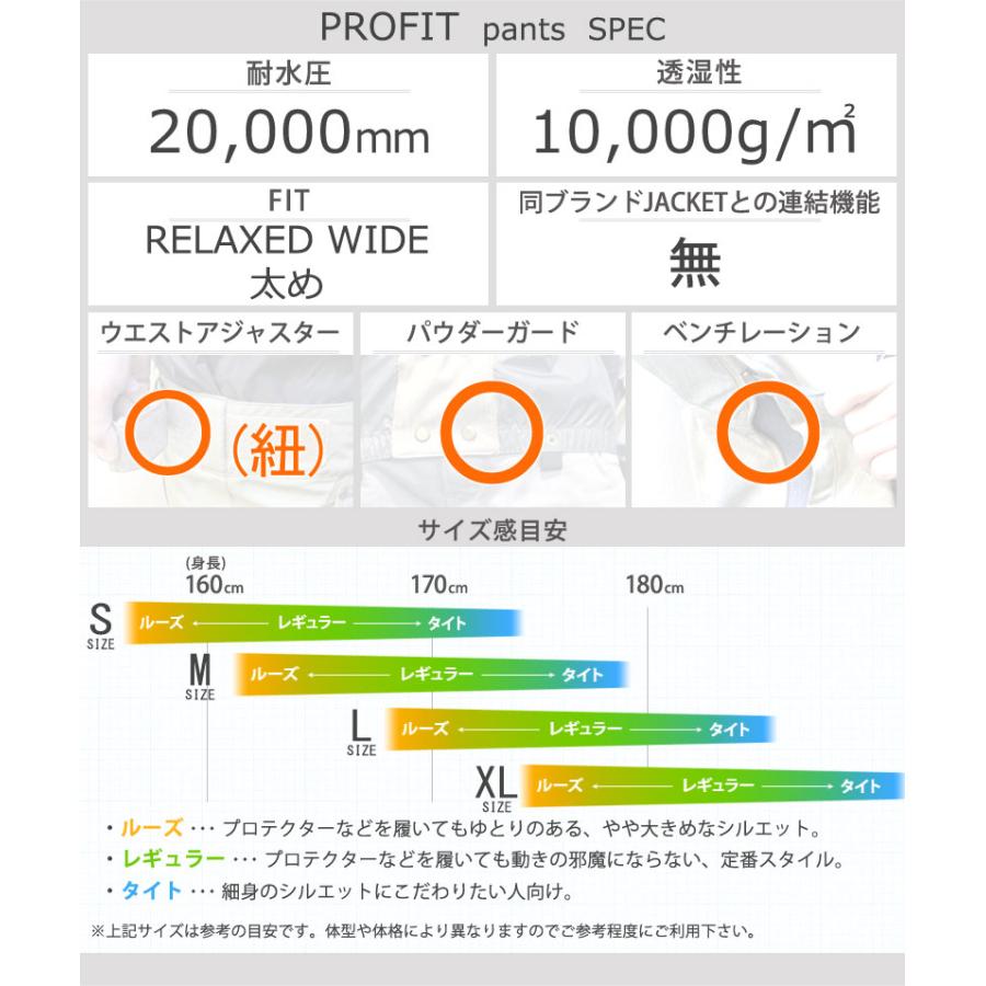 25-26 ROME/ローム PROFIT pant 着用説明動画 メンズ レディース 防水