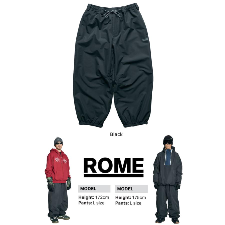 25-26 ROME/ローム PROFIT pant 着用説明動画 メンズ レディース 防水