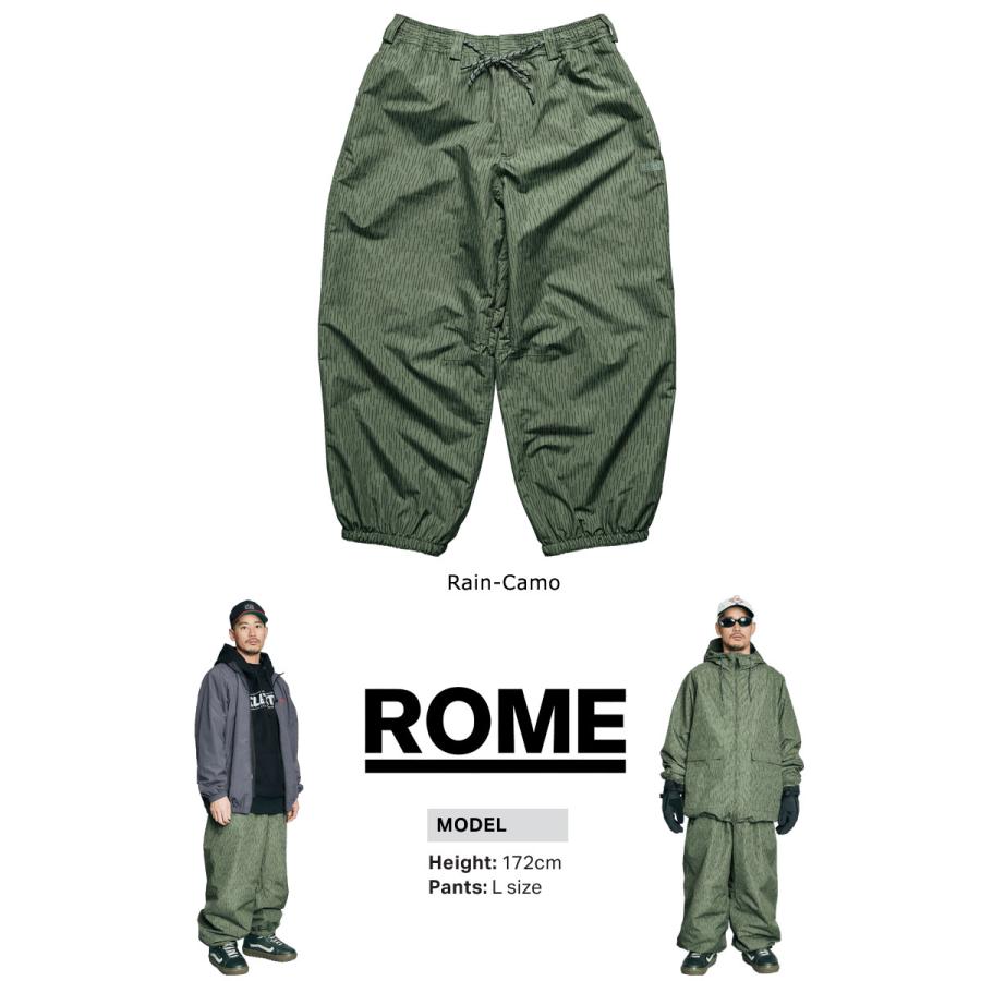 25-26 ROME/ローム PROFIT pant 着用説明動画 メンズ レディース 防水