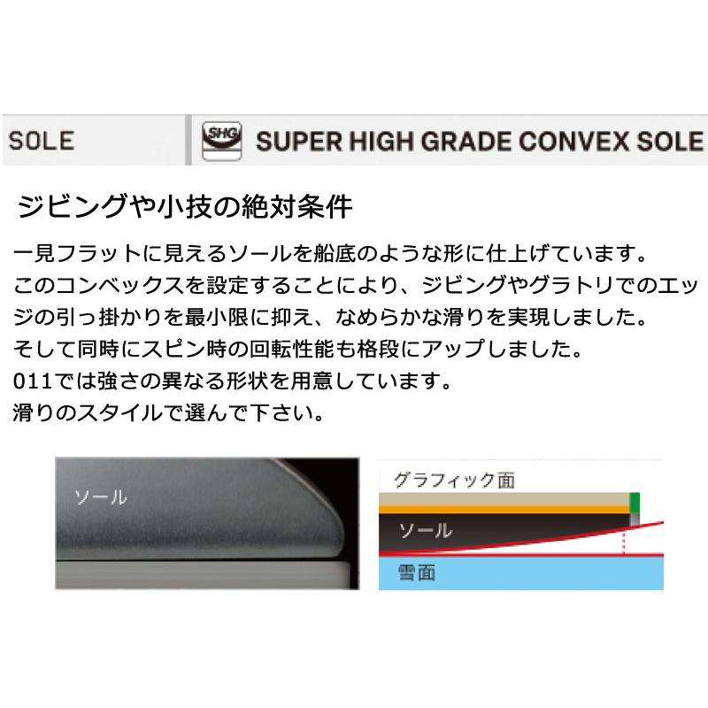 25-26 011ARTISTIC/ゼロワンワンアーティスティック ZERO WIDE SPIN ゼロワイドスピン メンズ レディース スノーボード グラトリ 板 2026 | 011 ARTISTIC | 08