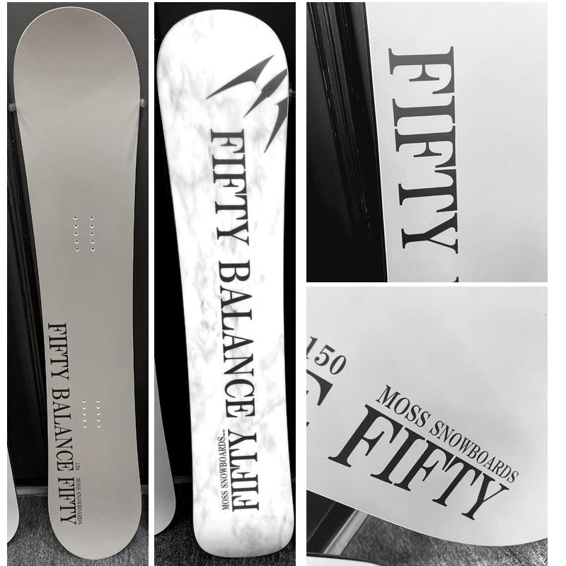 スノーボード MOSS FIFTY FIFTY 楽天市場】25-26 MOSS スノーボード FIFTY-FIFTY RIDER 143cm