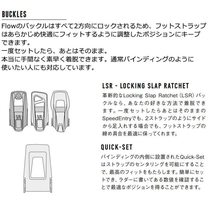24-25 NIDECKER/ナイデッカー NX2 CARBON FUSION エヌエックス2カーボン フュージョン FLOW リアエントリー メンズ レディース ビンディング バインディング ス | FLOW | 10