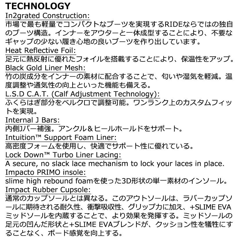 24-25 RIDE/ライド HERA ヘラ レディース ブーツ ダブルボア BOA 熱