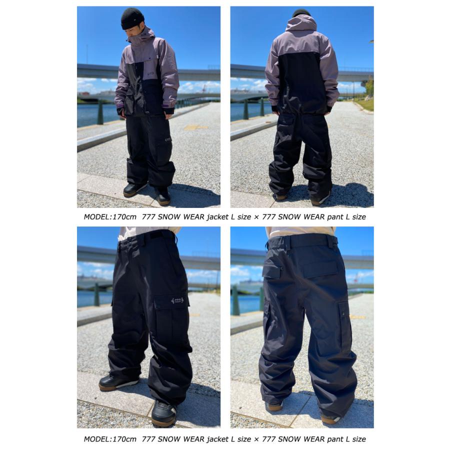 nomadik ウェア　セットアップ　ブラック NOMADIK ノマディック 777 JKT BLACK 24-25 ウエア メンズ