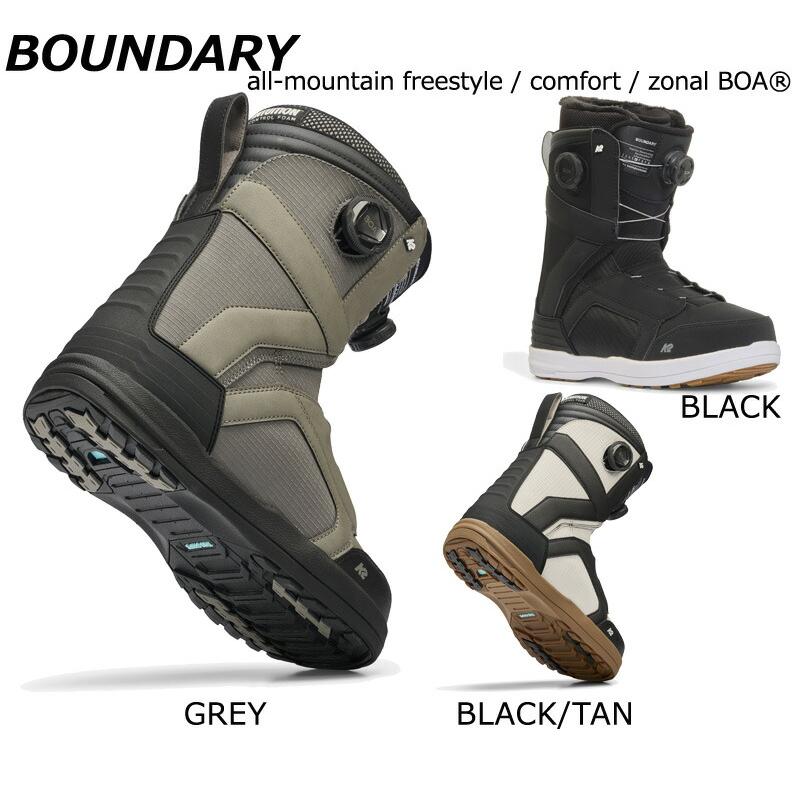 25-26 K2/ケーツー BOUNDARY バウンダリー メンズ レディース 熱成型