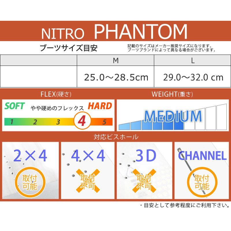 NITRO（ナイトロ） 24-25 NITRO/ナイトロ PHANTOM VOLCOM メンズ
