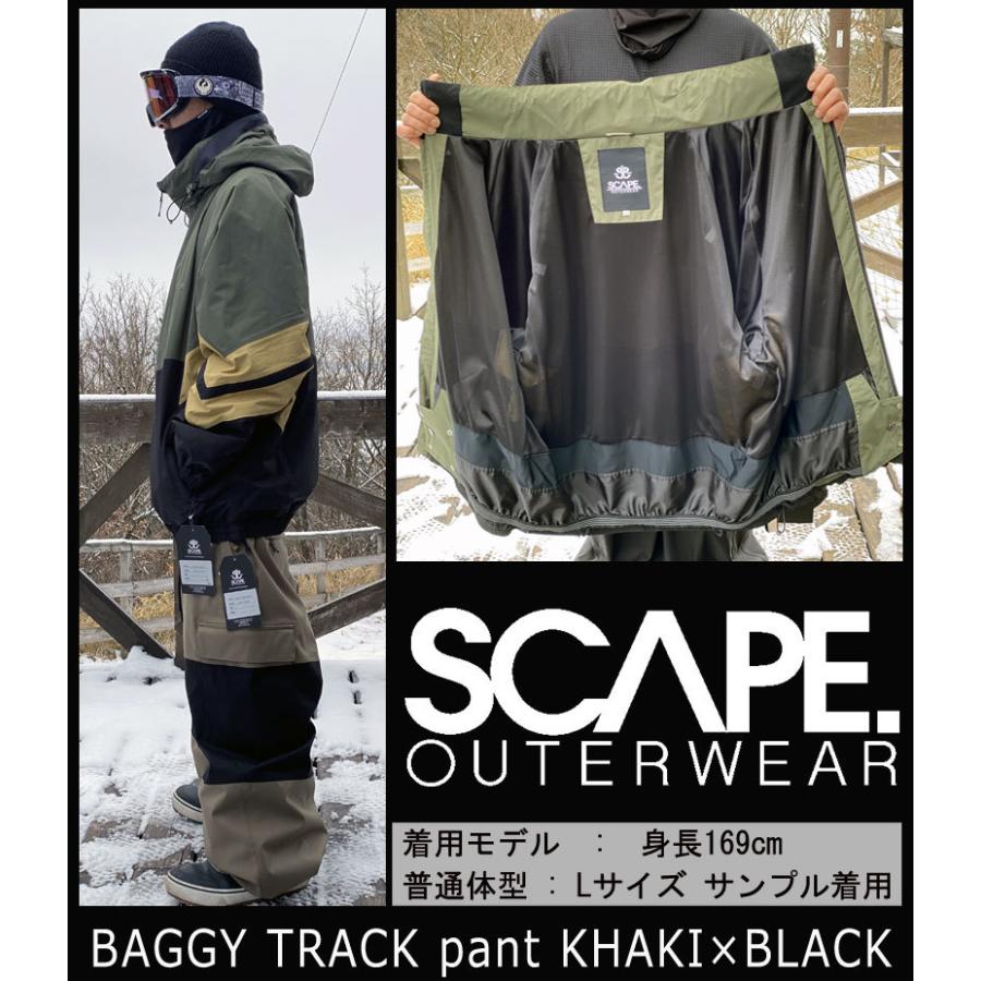 22-23 SCAPE/エスケープ TRACK2 jacket メンズ レディース 防水ジャケット スノーボードウェア スノーウェアー 2023