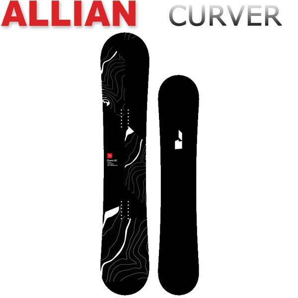 【超美品】ALLIAN アライアン カーバー 板 スノーボード 155cm ALLIAN（アライアン） 23-24 ALLIAN / アライアン CURVER カーバー