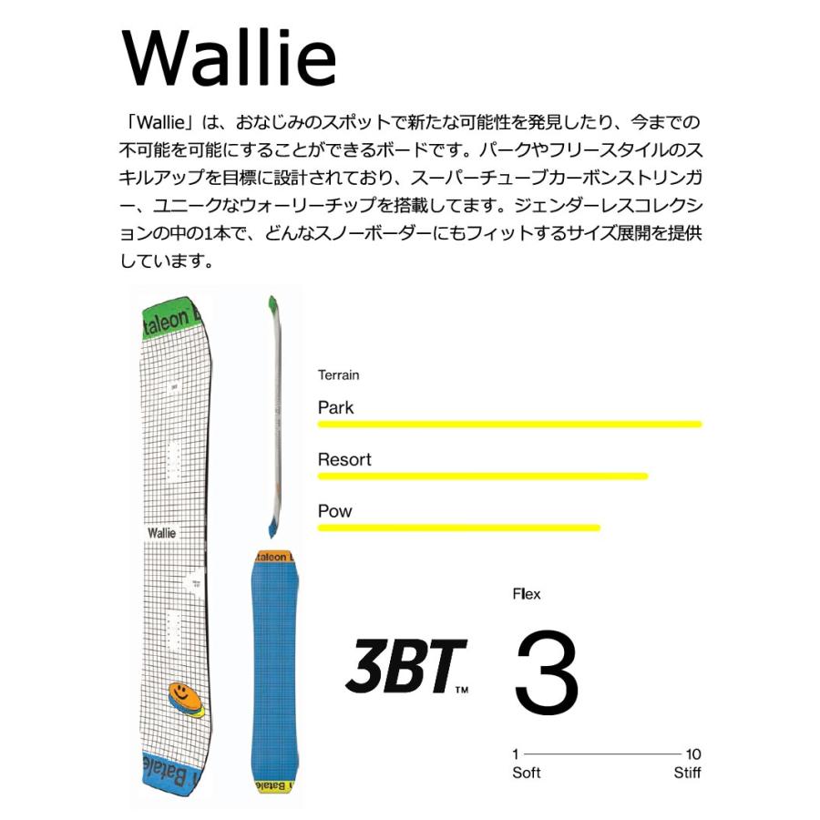 23-24 新品 BATALEON/バタレオン Wallie 145 楽天市場】ソールカラー指定可 23-24モデル バタレオン