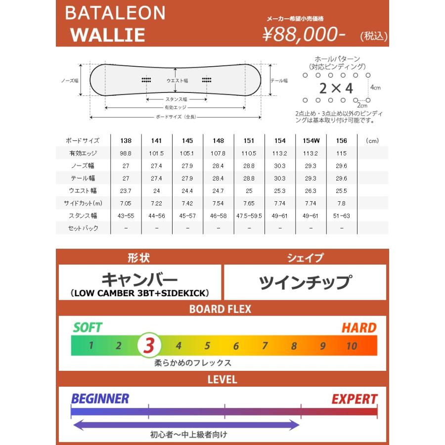BATALEON（バタレオン） 24-25 BATALEON / バタレオン Wallie
