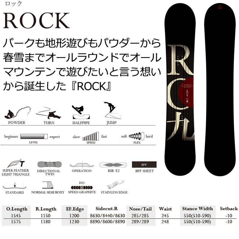 NOW 25-26 MOSS SNOWBOARDS/モススノーボード ROCK ロック メンズ