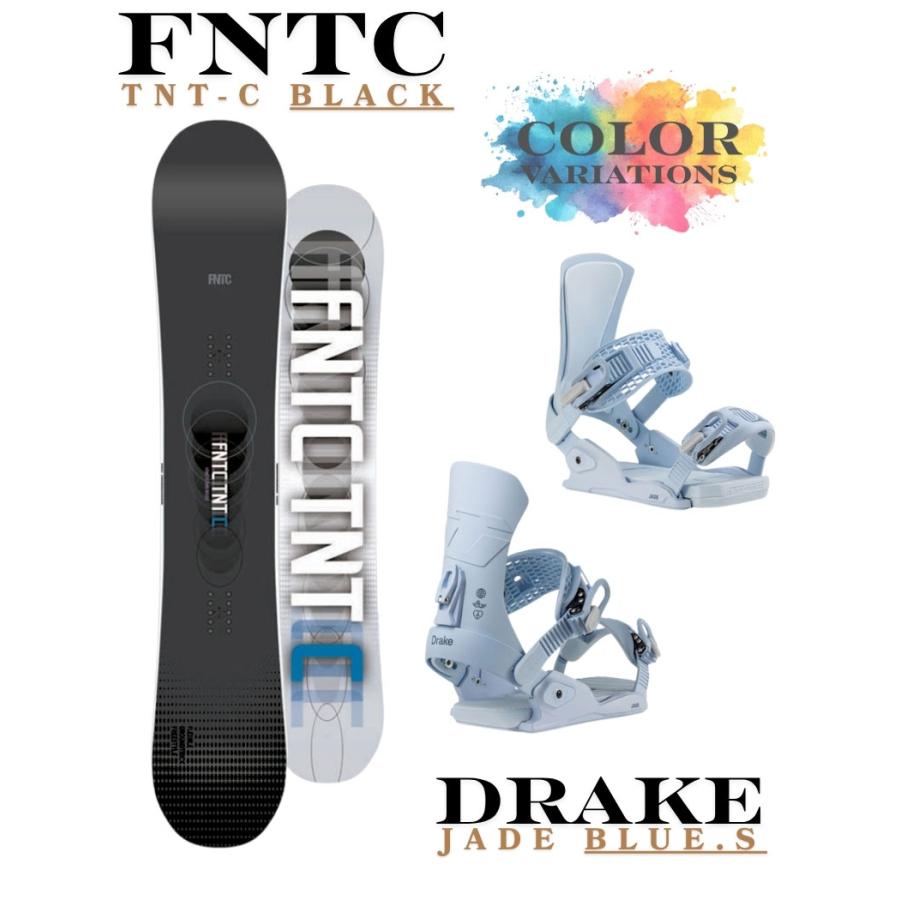 DRAKE（ドレイク） 26-27 FNTC TNT-C black × DRAKE JADE スノーボード