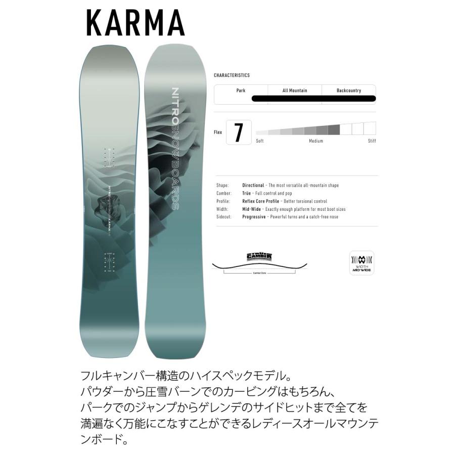 NITRO（ナイトロ） 25-26 NITRO/ナイトロ KARMA カルマ レディース