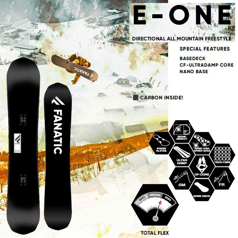 22-23 FANATIC/ファナティック E-ONE メンズ スノーボード オールラウンド 板 2023｜breakout｜02