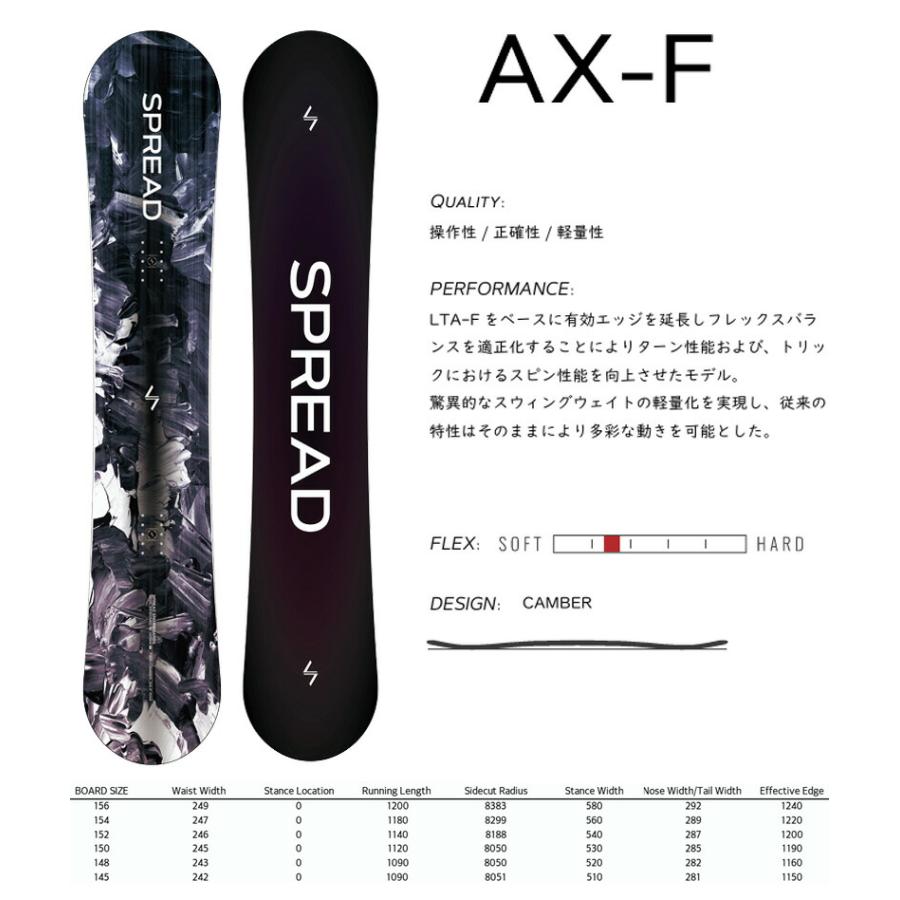 SPREAD 25-26 SPREAD/スプレッド AX-F エーエックスエフ メンズ