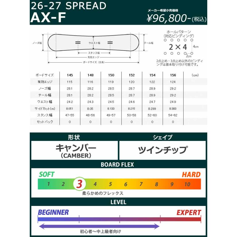 SPREAD 26-27 SPREAD/スプレッド AX-F エーエックスエフ メンズ