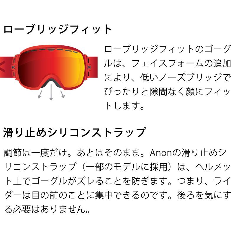 anon 26-27 ANON/アノン M6 LOW BRIDGE FIT エムシックス ハイ