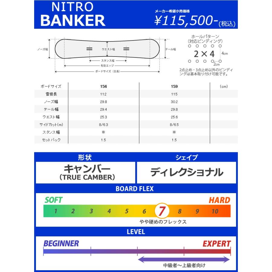 NITRO（ナイトロ） 25-26 NITRO/ナイトロ BANKER バンカー QUIVER