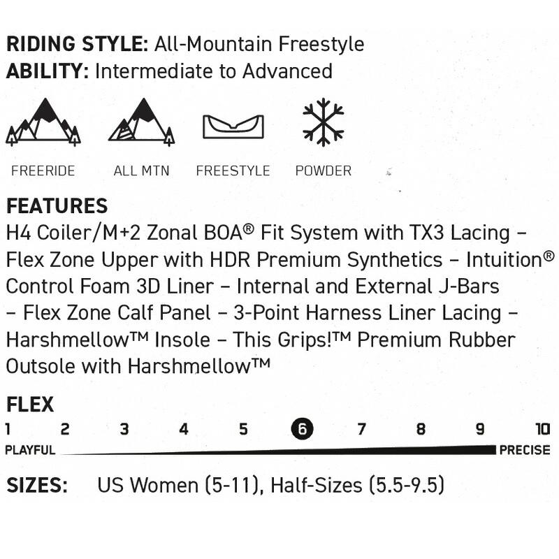 25-26 K2/ケーツー KINSLEY キンズリー レディース 熱成型対応