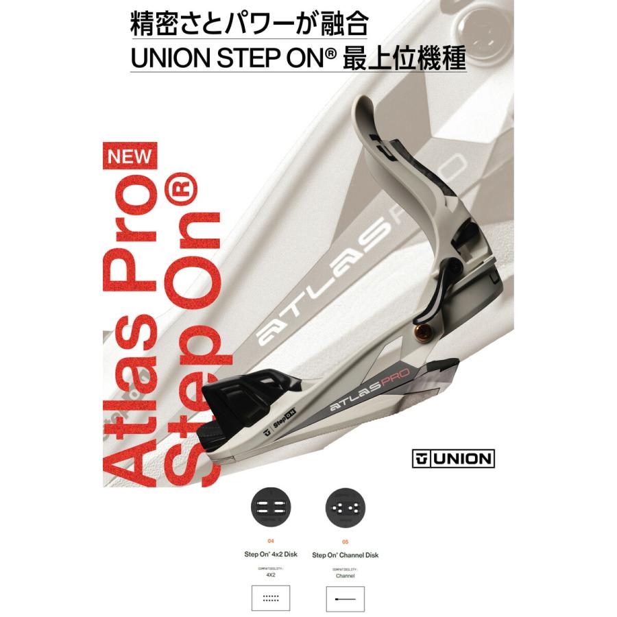 26-27 UNION/ユニオン ATLAS PRO STEP-ON アトラスプロステップオン メンズ ビンディング バインディング スノーボード 2027 予約商品 | UNION BINDING | 04