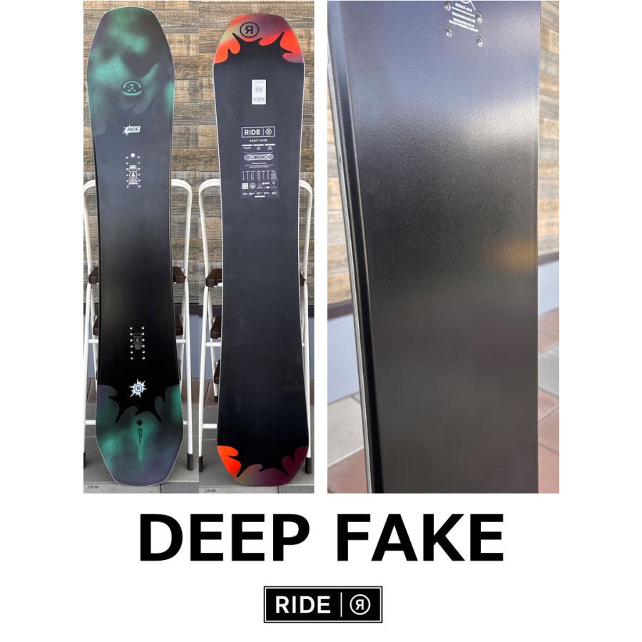 RIDE/DEEP FAKE ディープフェイク 155 カービングスノーボード 楽天市場】24-25 RIDE/ライド DEEP FAKE ディープフェイク メンズ