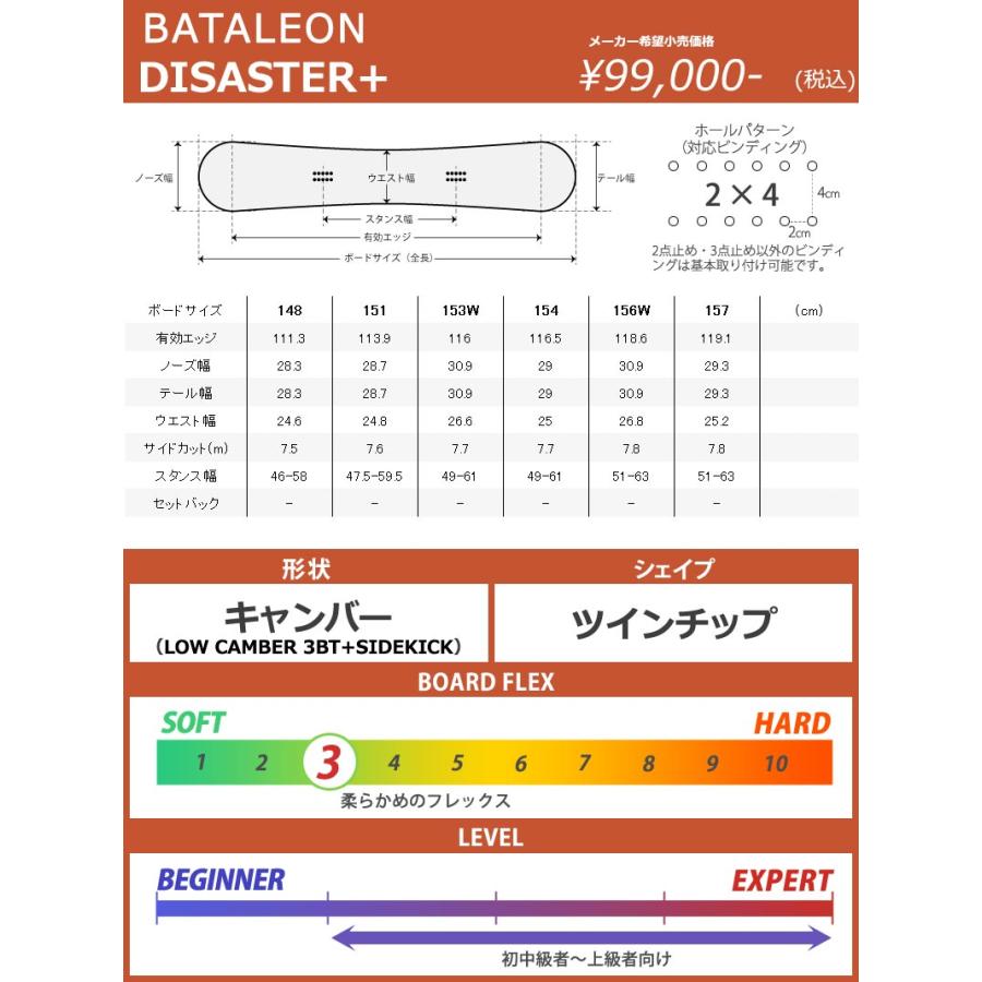 BATALEON（バタレオン） 24-25 BATALEON / バタレオン DISASTER+