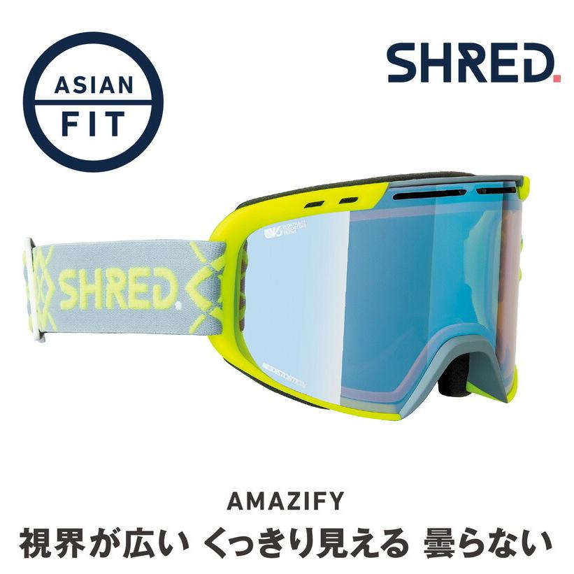 SHRED 21-22 / シュレッド AMAZIFY メンズ レディース ゴーグル
