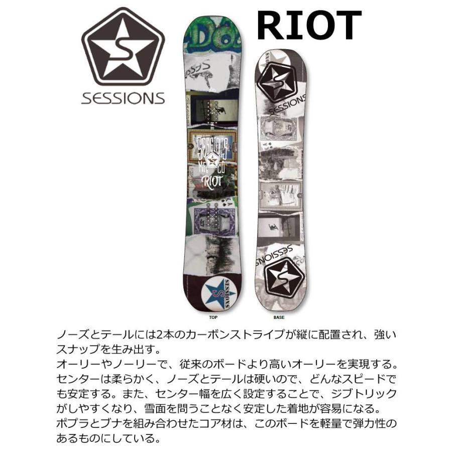 オフトレ用】SESSIONS セッションズ 高橋列男モデル スノーボード150