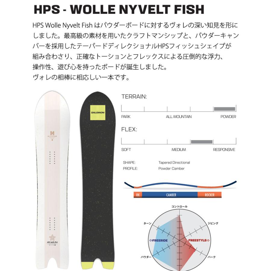 SALOMON（サロモン） 24-25 SALOMON / サロモン HPS-WOLLE NYVELT FISH