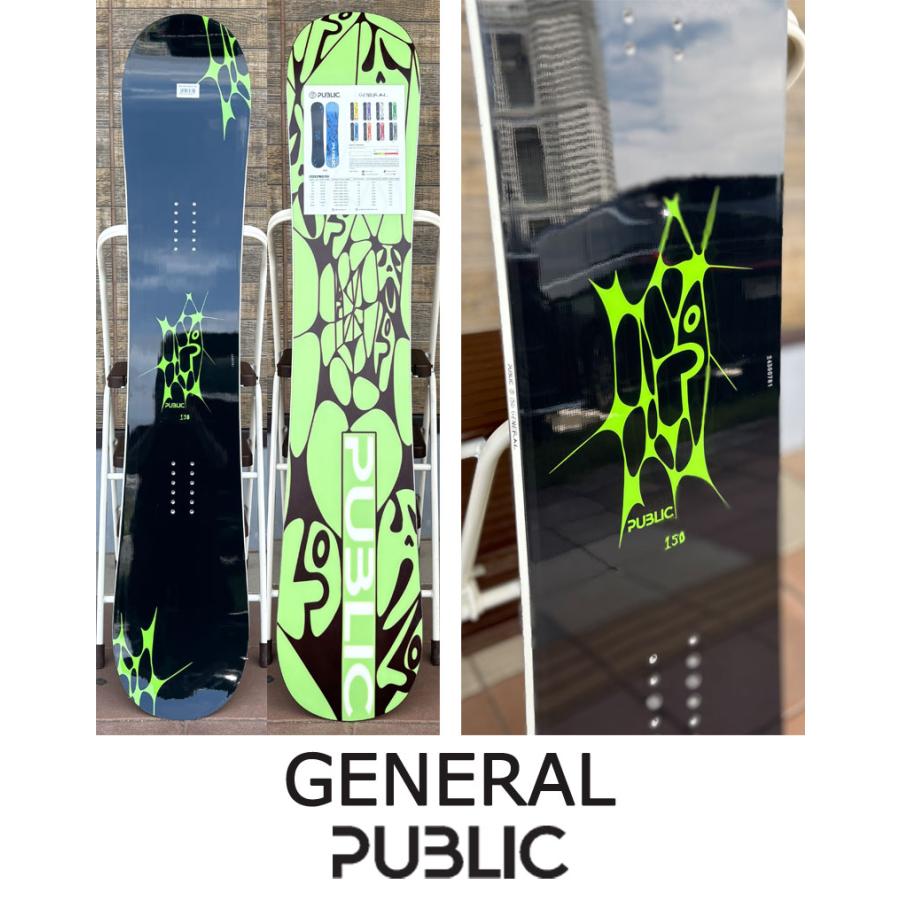 24-25 PUBLIC / パブリック GENERAL ジェネラル メンズ レディース スノーボード ジブ グラトリ 板 2025 型落ち |  | 07