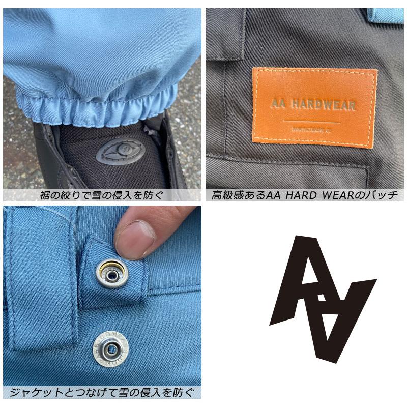 22-23 AA HARDWEAR/ダブルエー UNITED pant ユナイテッドパンツ メンズ 
