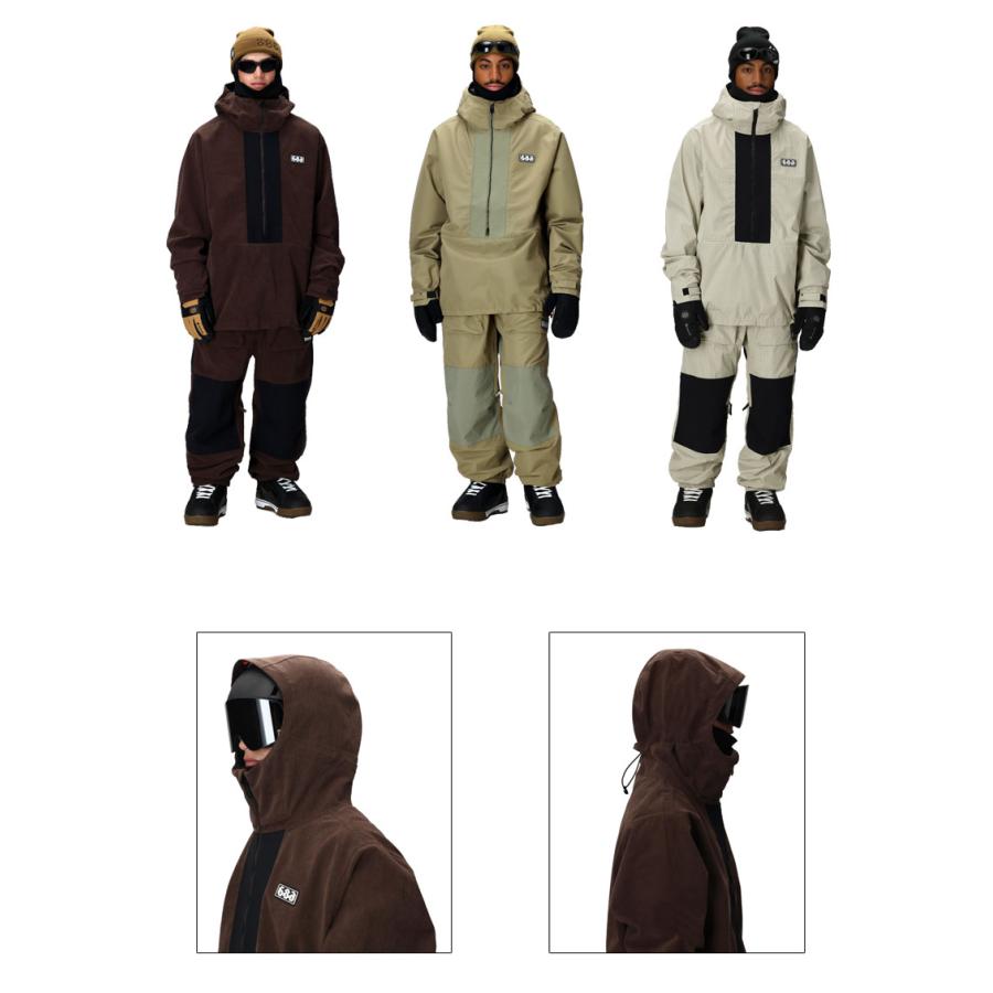 25-26 SIX EIGHT SIX/686 GHOST 2.5L anorak メンズ レディース