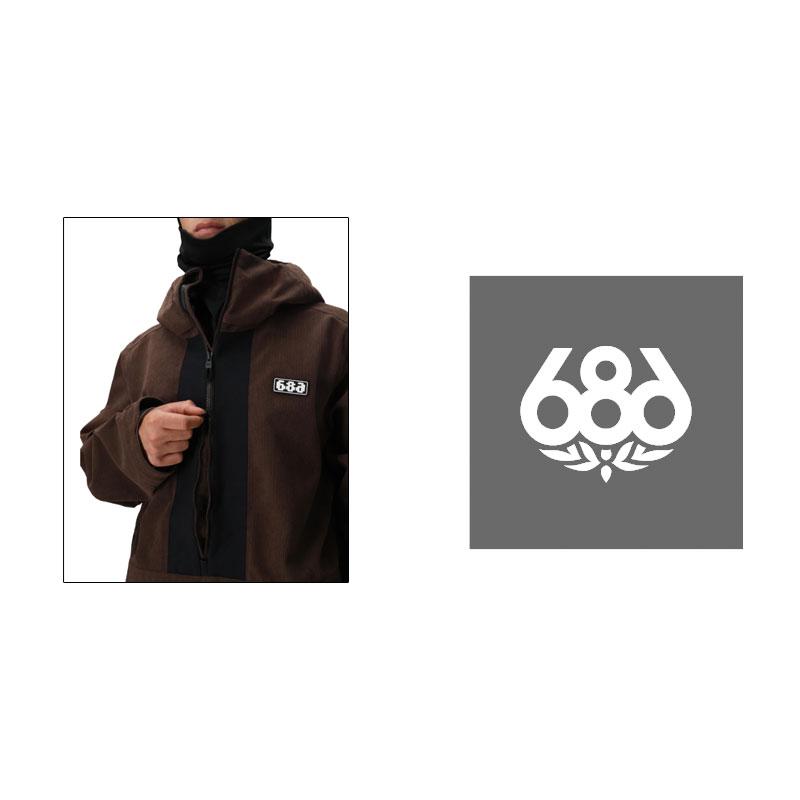 25-26 SIX EIGHT SIX/686 GHOST 2.5L anorak メンズ レディース