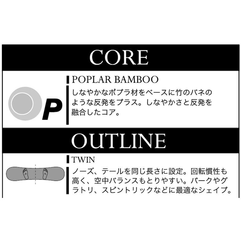 NOW 25-26 MOSS SNOWBOARDS/モススノーボード JENIUS エビス キッズ