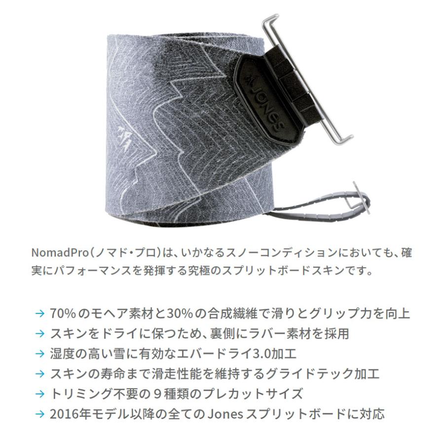 25-26 JONES/ジョーンズ NOMAD PRO ノマドプロ スプリットボードスキン