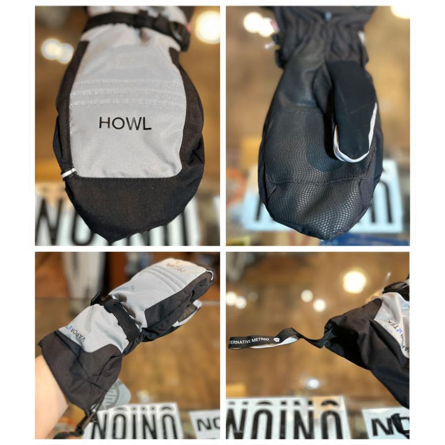 HOWL ミトングローブ クリーム・ブラック HOWL ミトングローブ クリーム・ブラック 楽天市場】 SNOW > GLOVE