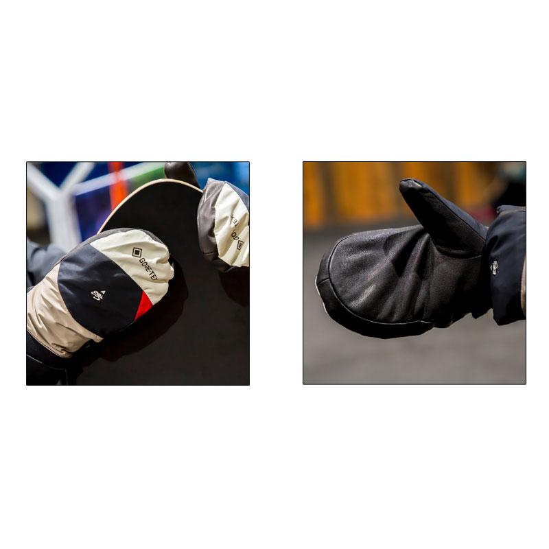 24-25 eb's / エビス LIGHT MITT ミトングローブ GORE-TEX 手袋 メンズ
