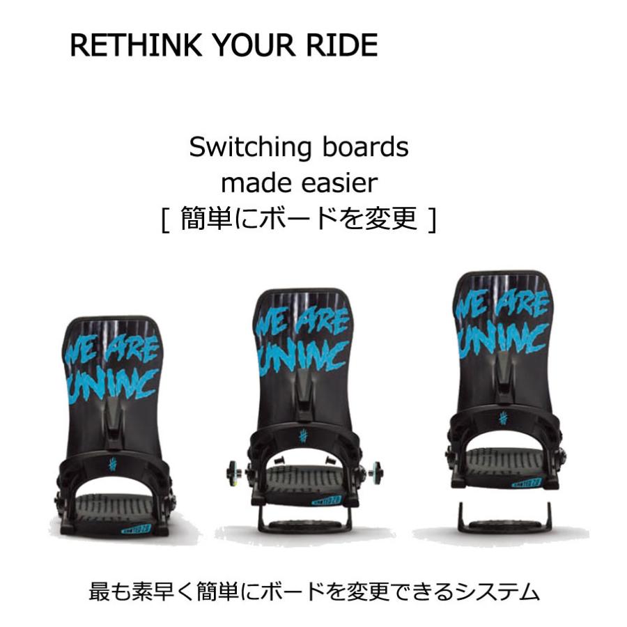 NOW REBEL スノーボード　バインディング　サイズM 24-25 YES BINDING / イエスバインディング ロブスター REBEL