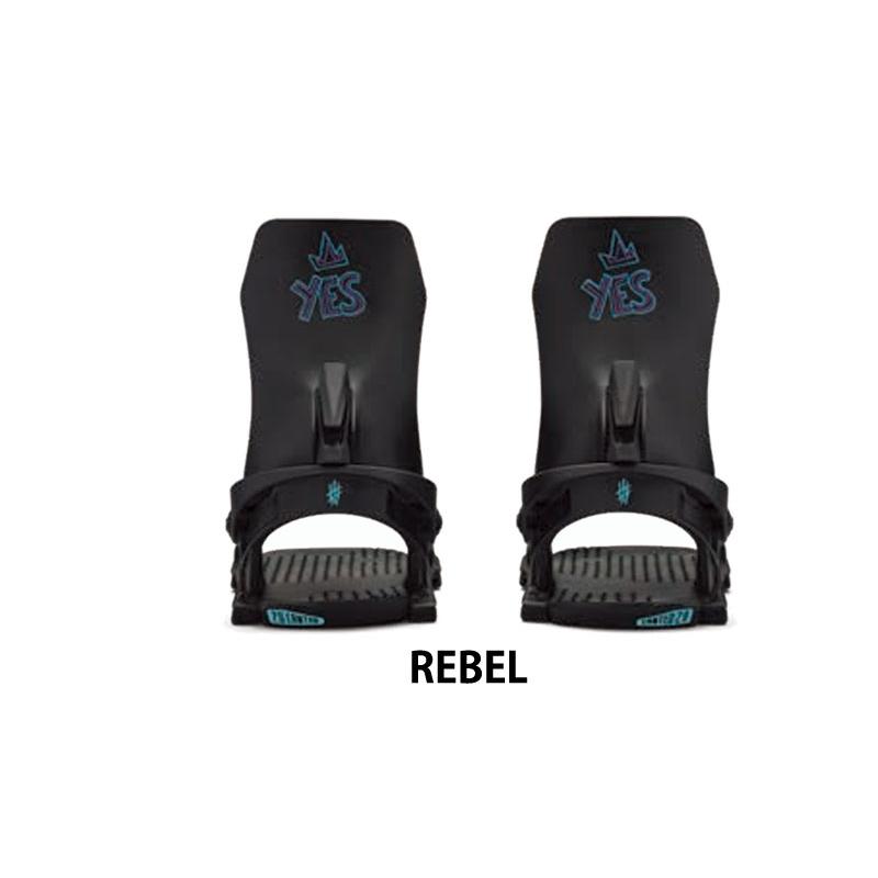 NOW REBEL スノーボード　バインディング　サイズM 24-25 YES BINDING / イエスバインディング ロブスター REBEL