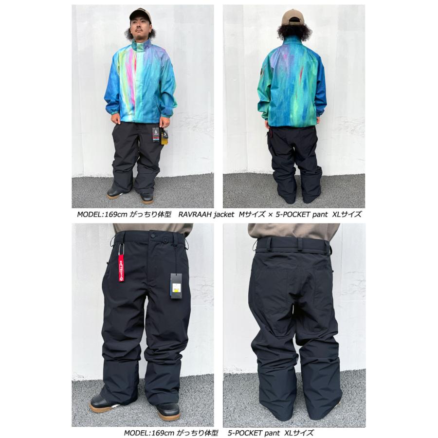 VOLCOM（ボルコム） 24-25 VOLCOM/ボルコム 5-POCKET pant 着用説明
