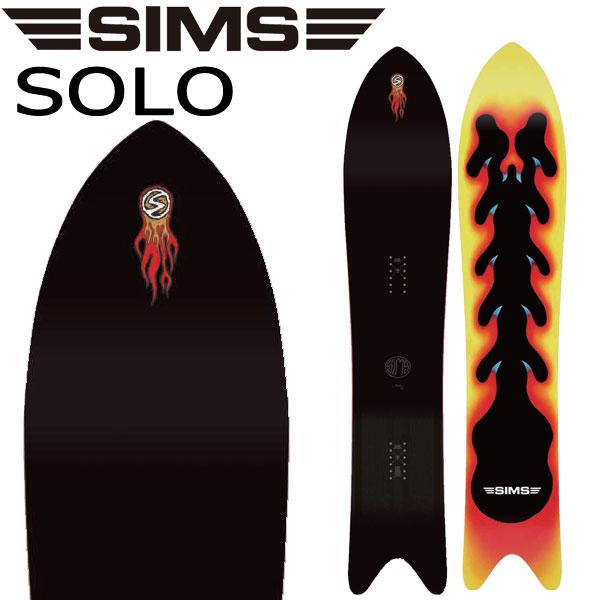 23-24 SIMS / シムス SOLO ソロ メンズ スノーボード パウダー 板 2024 予約商品 :22sms-solo