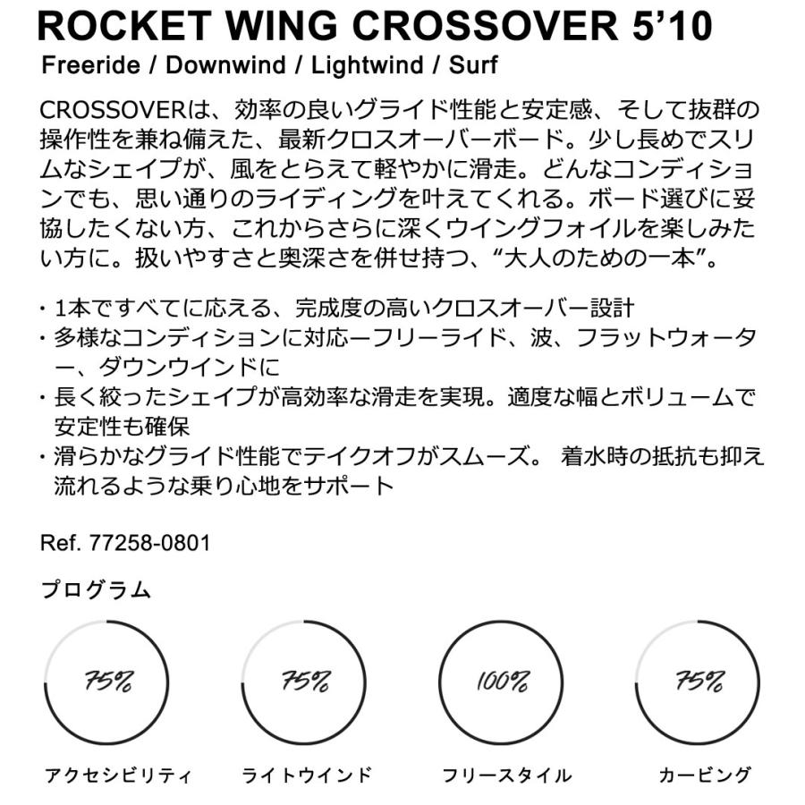 2025 ウイングフォイルボード F-ONE / エフワン ROCKETWING CROSSOVER 